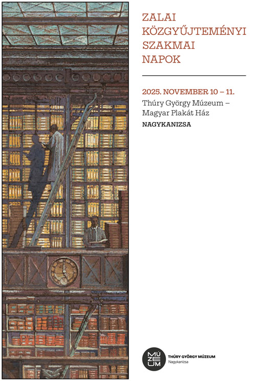 A Zalai Közgyűjteményi Szakmai Napok meghívójának borítóképe